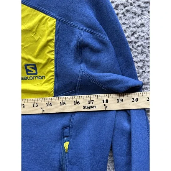 Salomon BC Smartskin Discovery Midlayer Mens SmallOutdoor Hooded Jacket - Picture 7 of 10